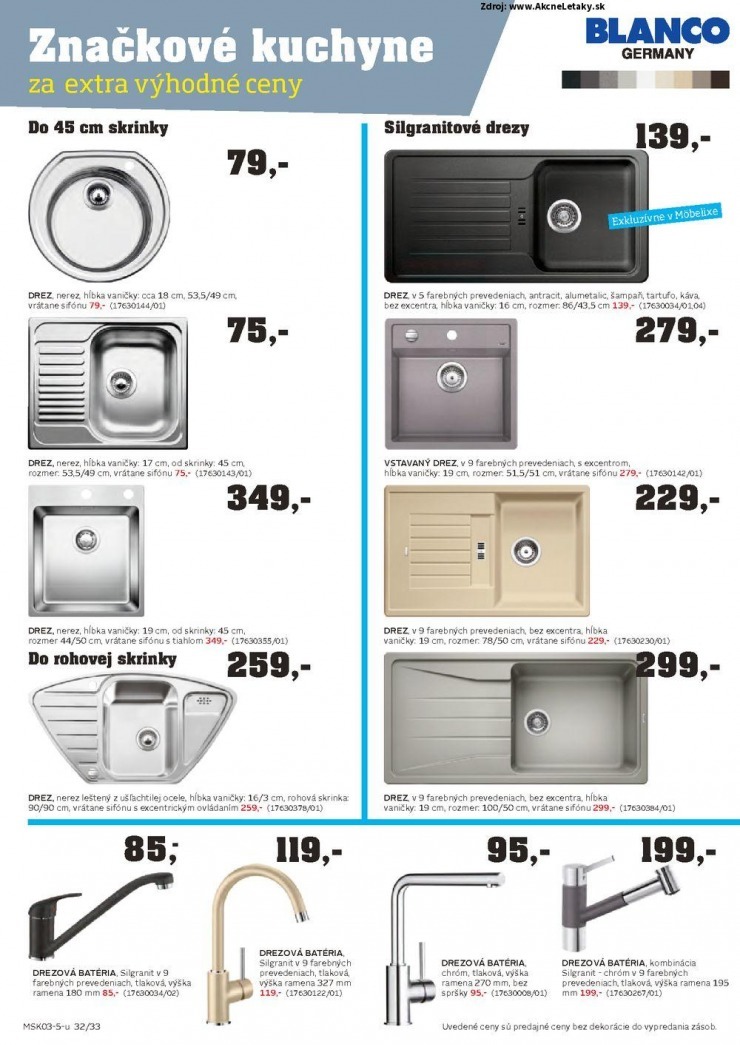 let�k M�belix katal�g - Zna�kov� kuchyne strana 32