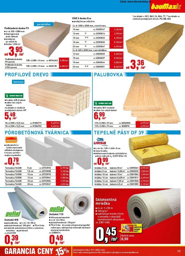 let�k bauMax aktu�lna ponuka strana 19