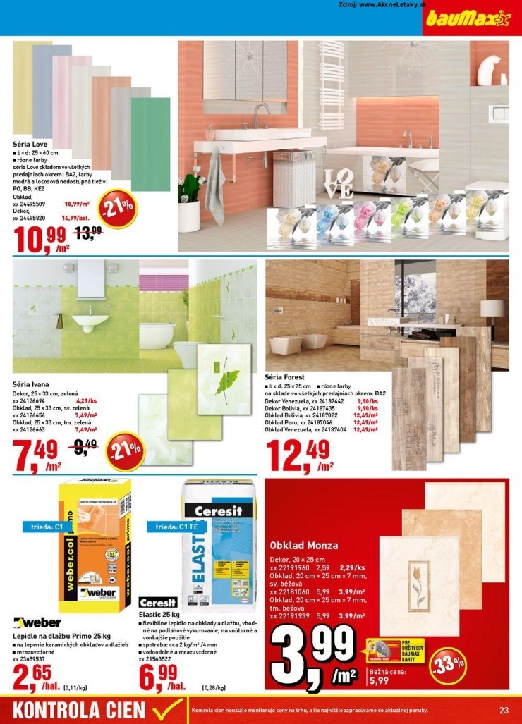 let�k bauMax aktu�lna ponuka strana 23