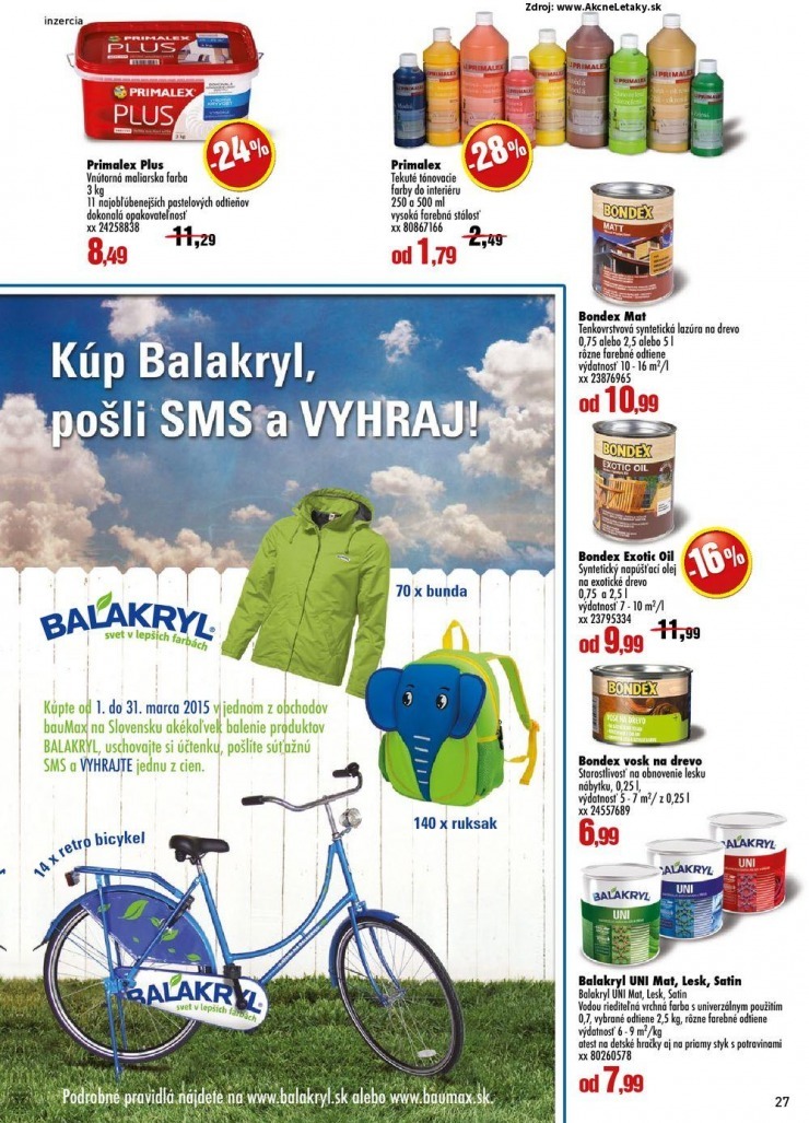 let�k bauMax aktu�lna ponuka strana 27