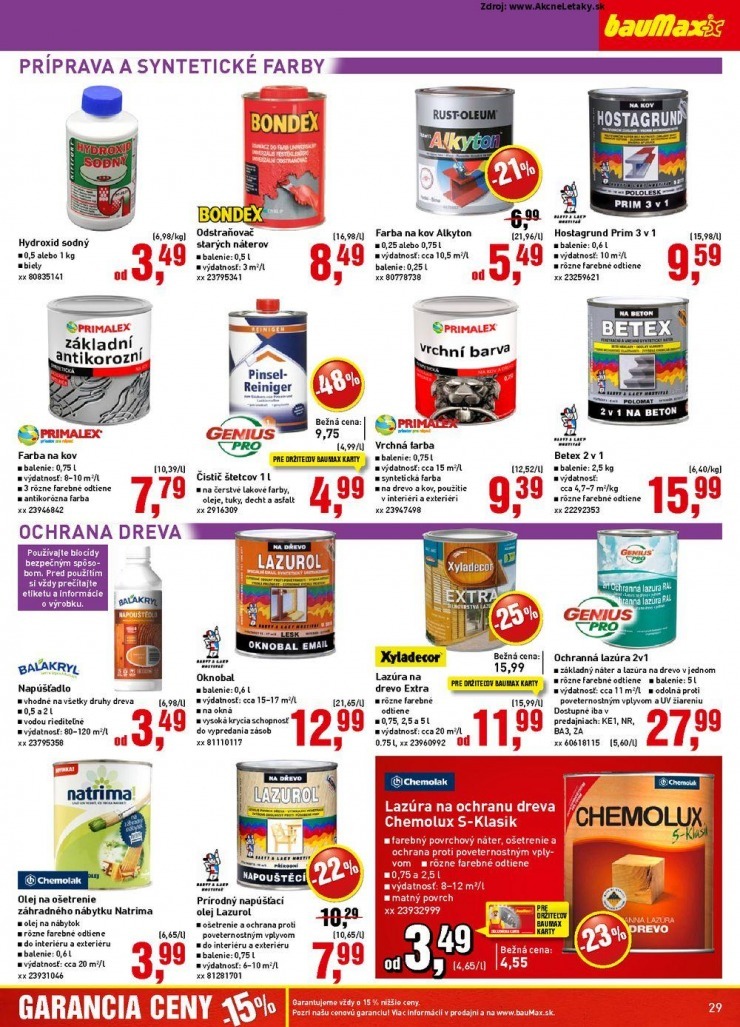 let�k bauMax aktu�lna ponuka strana 29