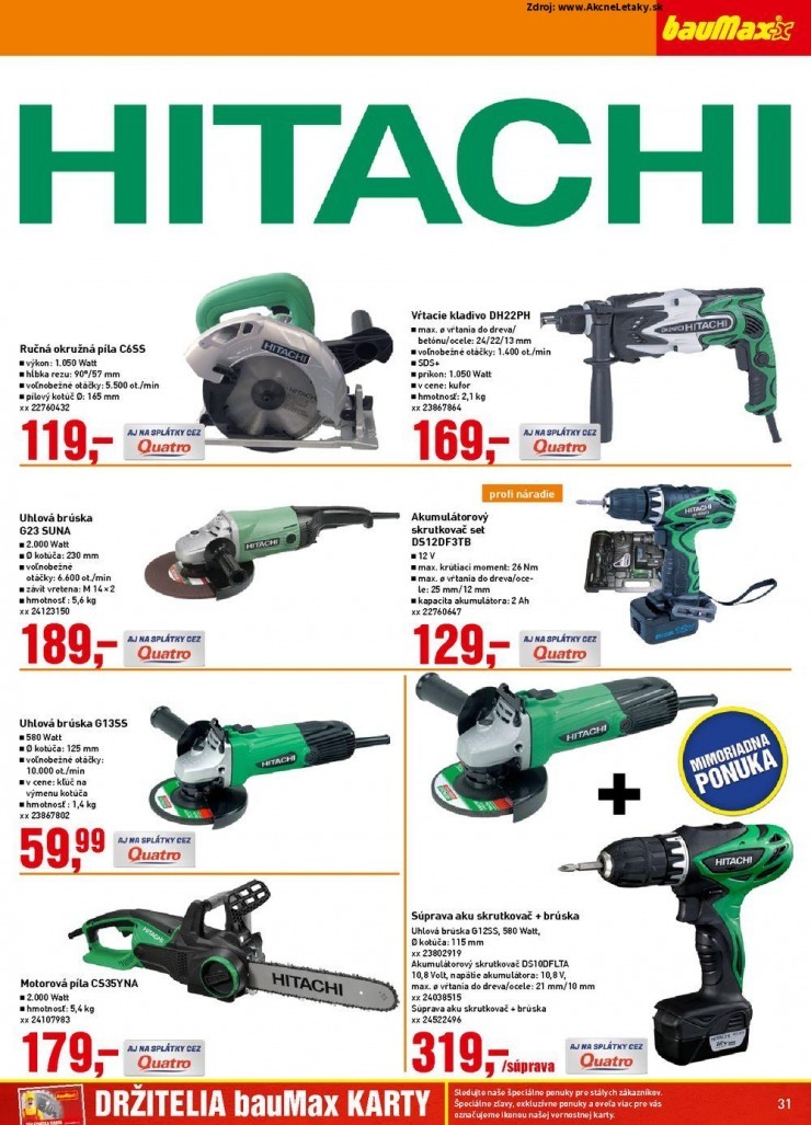 let�k bauMax aktu�lna ponuka strana 31
