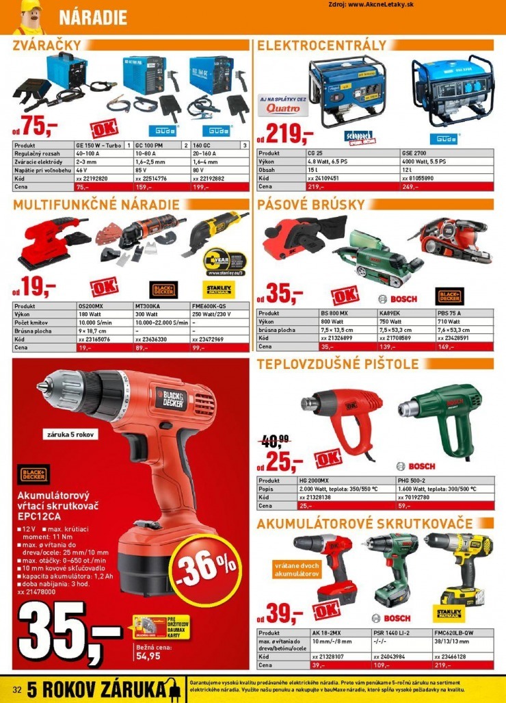 let�k bauMax aktu�lna ponuka strana 32