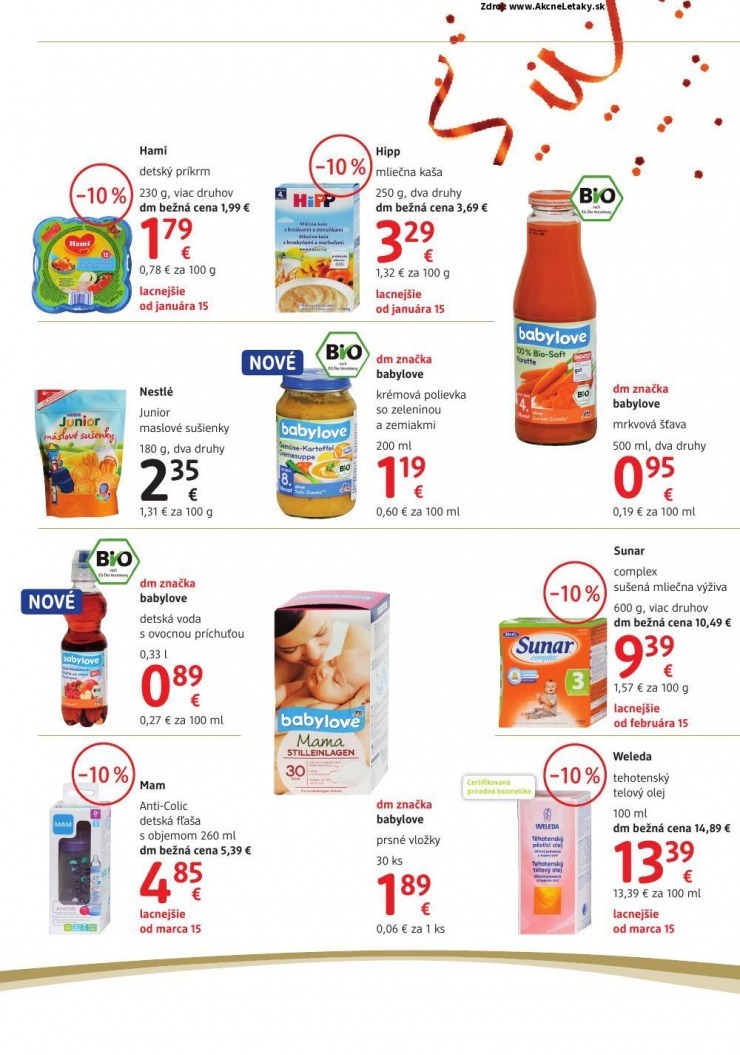 let�k exkluz�vny let�k dm drogerie strana 6