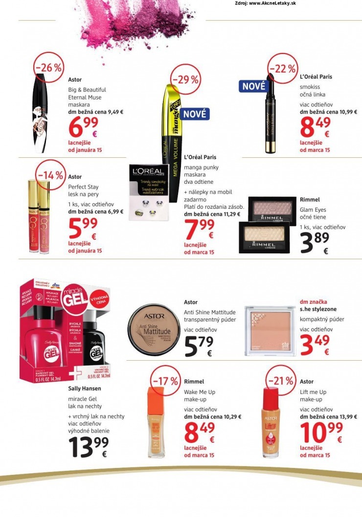 let�k exkluz�vny let�k dm drogerie strana 8