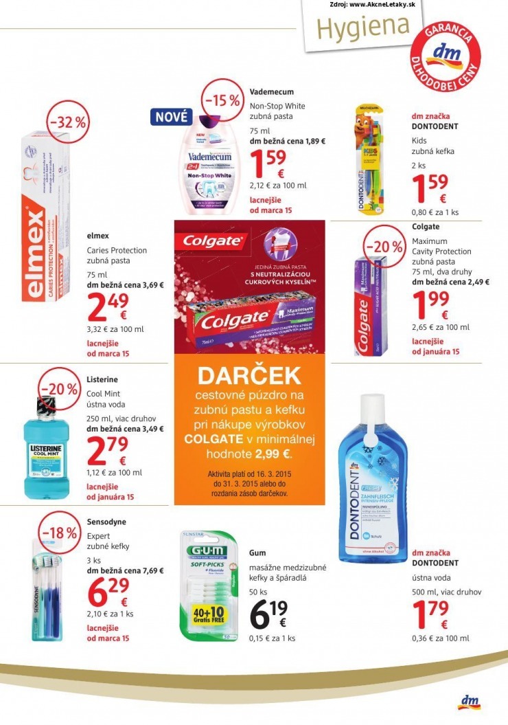 let�k exkluz�vny let�k dm drogerie strana 15