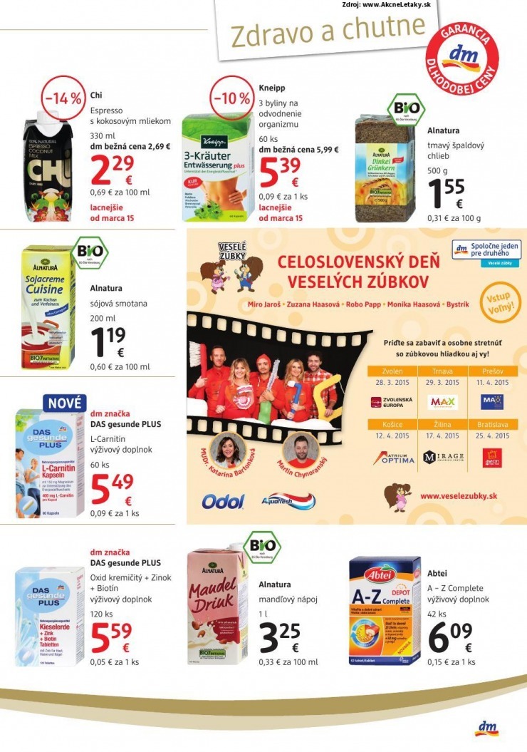 let�k exkluz�vny let�k dm drogerie strana 19