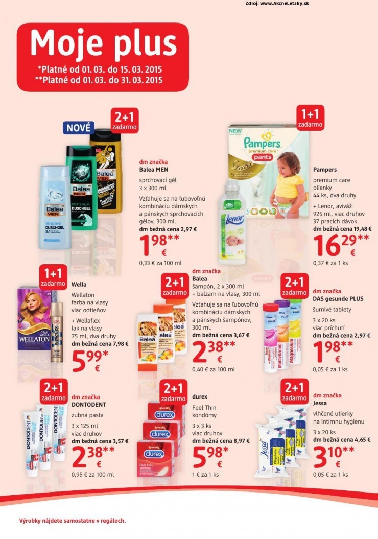 let�k exkluz�vny let�k dm drogerie strana 20