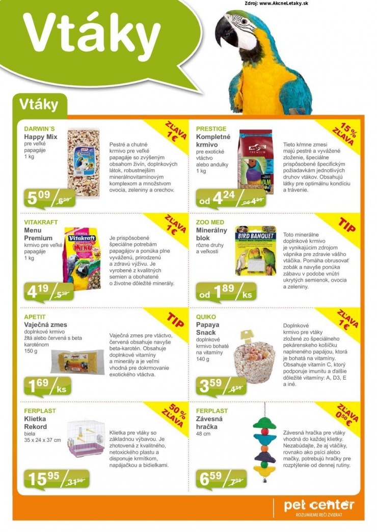 let�k akciov� let�k Pet Center strana 9