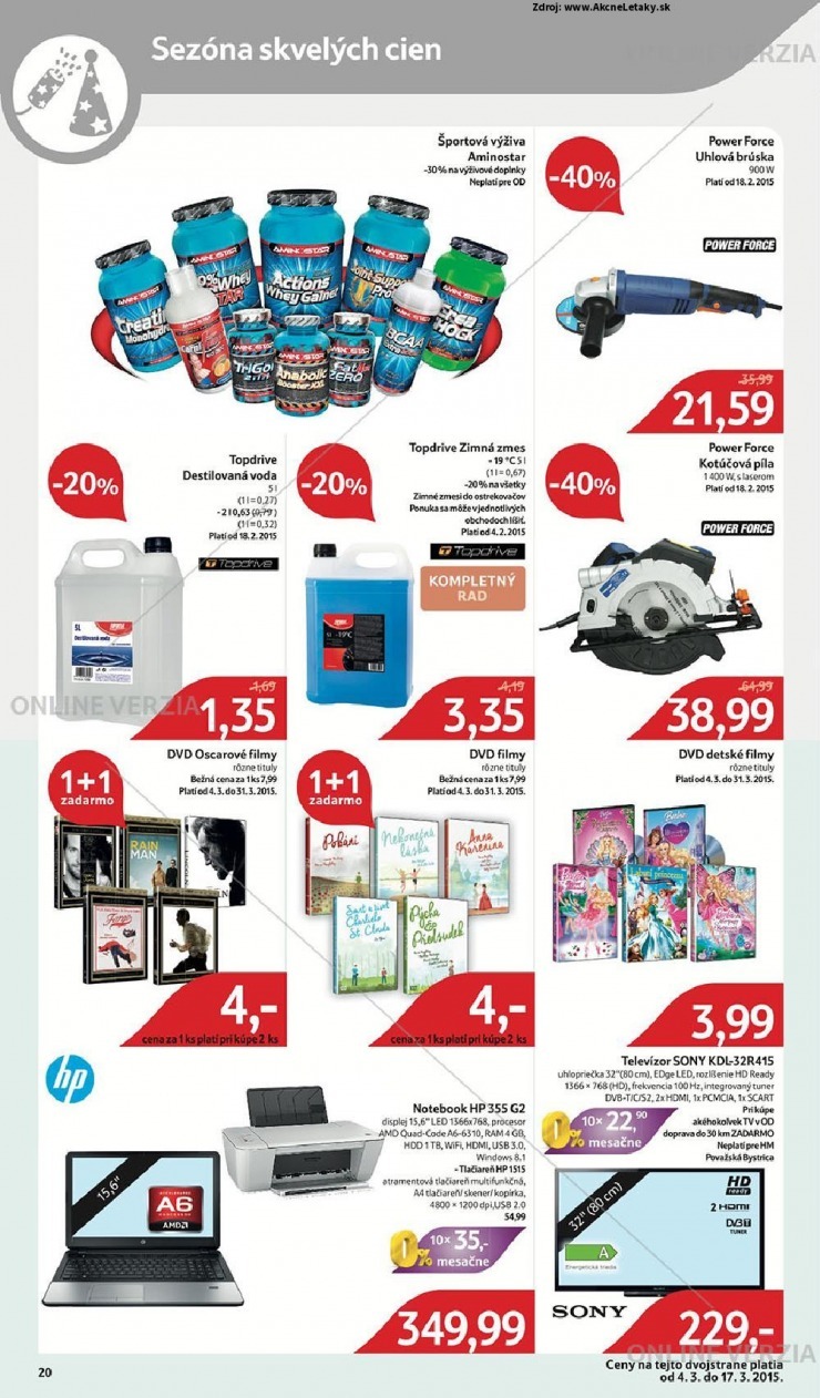 let�k mimoriadn� let�k Tesco strana 20