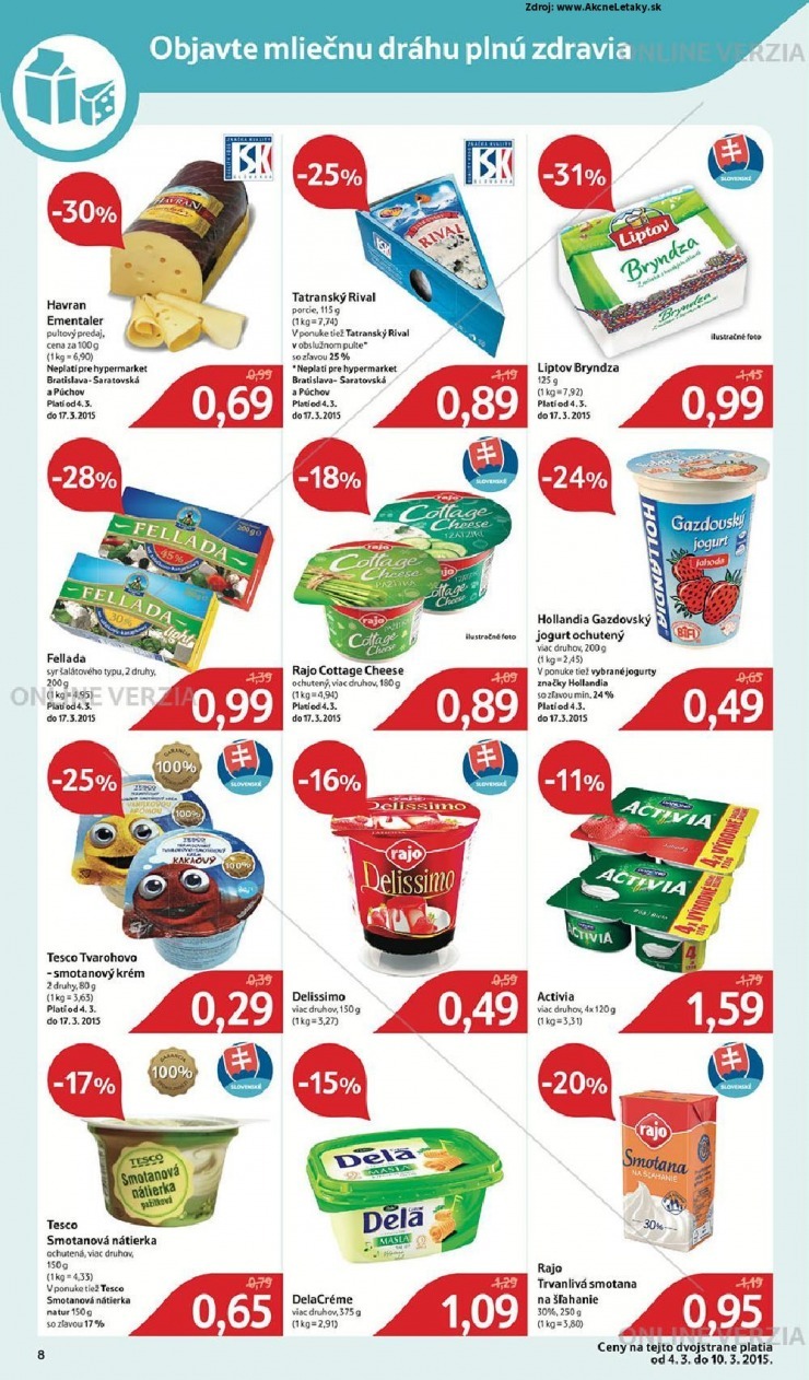 let�k Tesco akciov� let�k strana 8