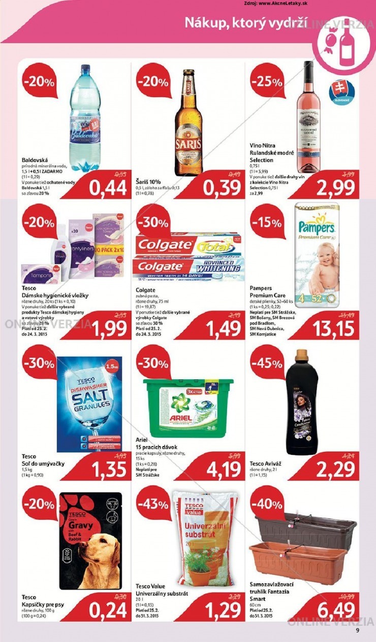 let�k aktu�ln� Tesco let�k strana 9