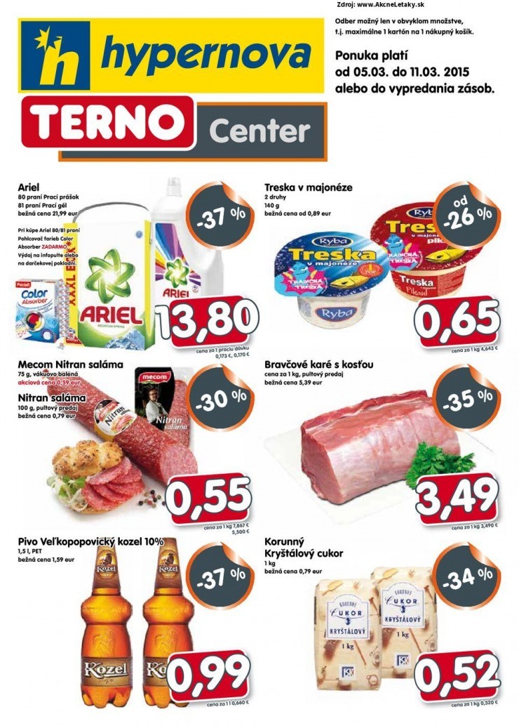 let�k aktu�lna ponuka Hypernova strana 1