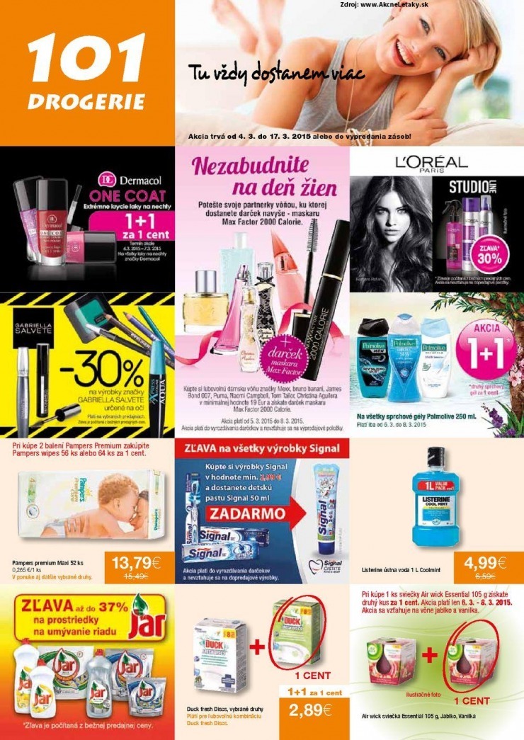 let�k 101 Drogerie mimoriadn� let�k strana 1