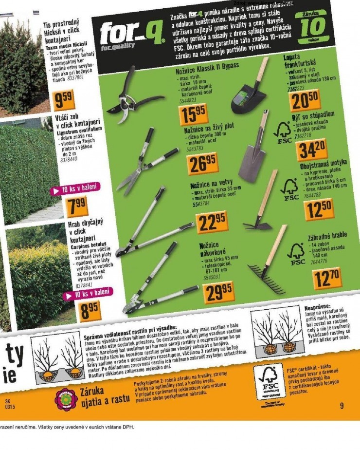 let�k HORNBACH akciov� let�k strana 9