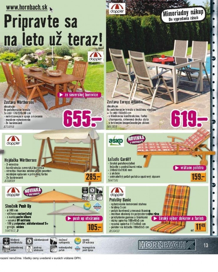 let�k HORNBACH akciov� let�k strana 13