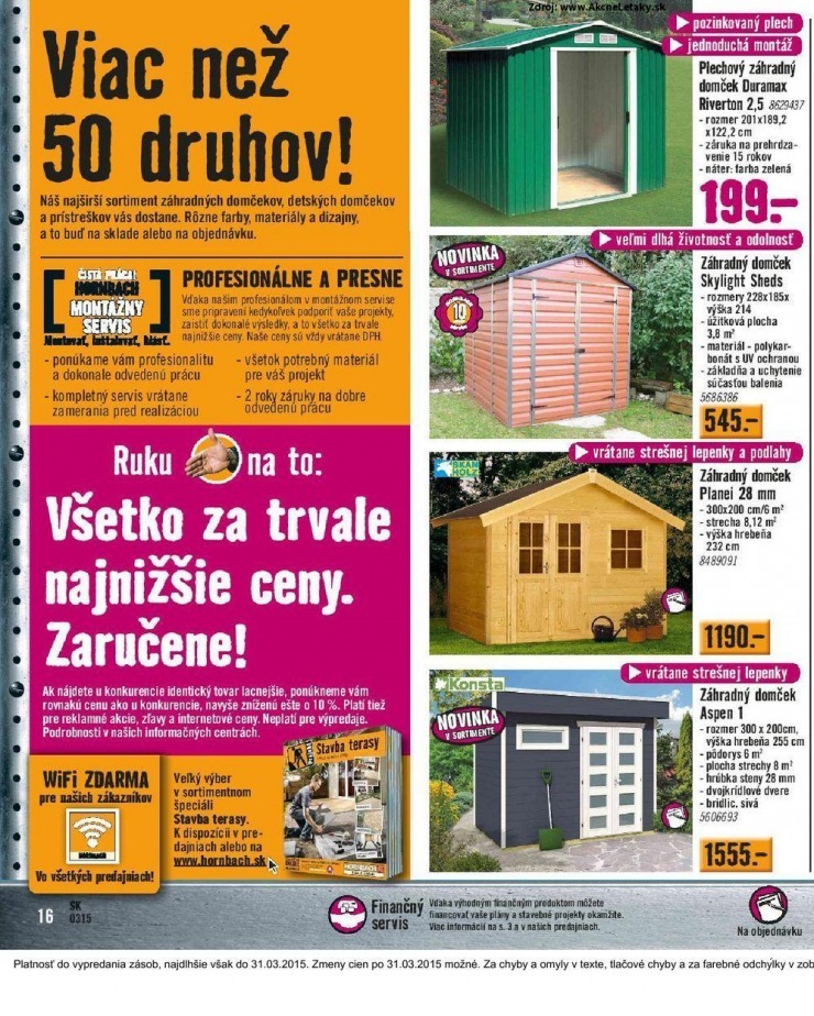 let�k HORNBACH akciov� let�k strana 16