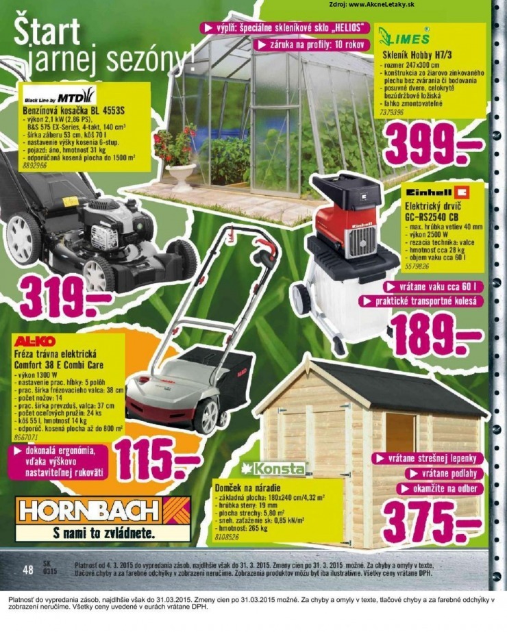 let�k HORNBACH akciov� let�k strana 48