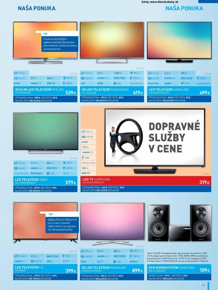 let�k akciov� let�k NAY Elektrodom strana 11