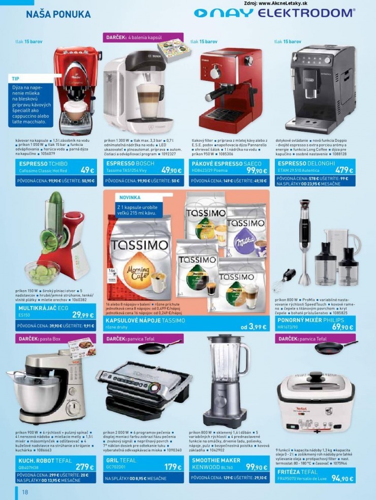 let�k akciov� let�k NAY Elektrodom strana 18