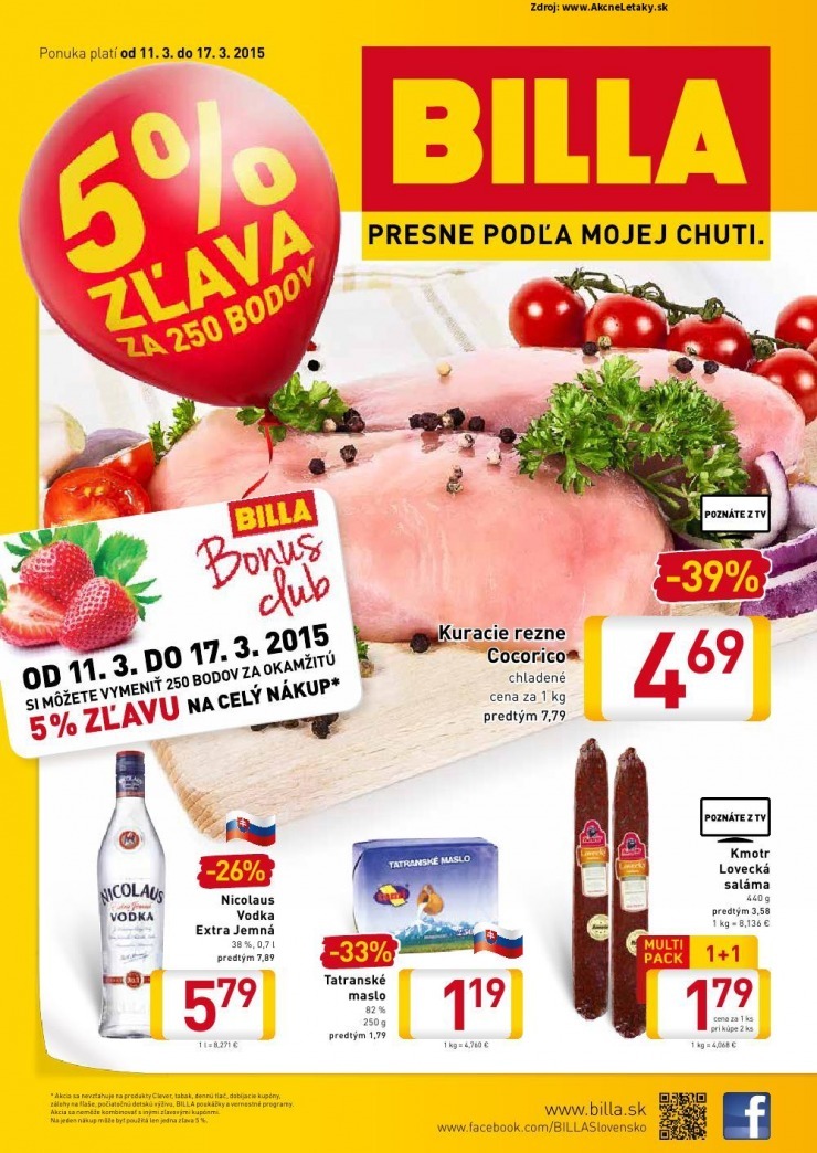 let�k ak�n� let�k Billa strana 1