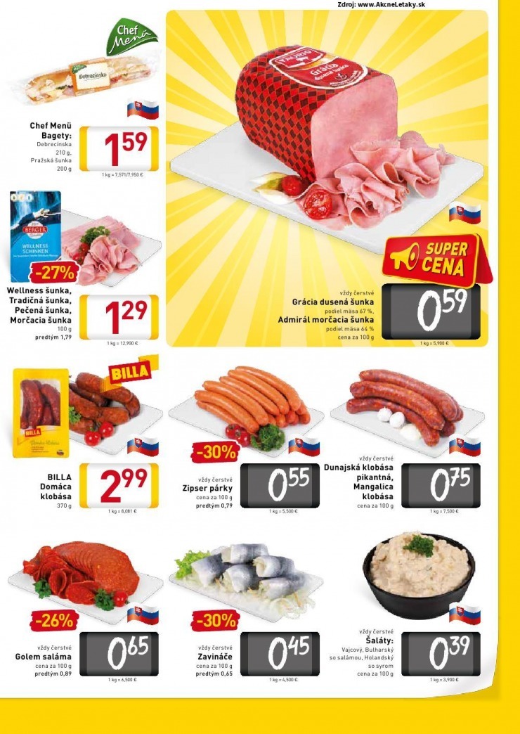 let�k ak�n� let�k Billa strana 3