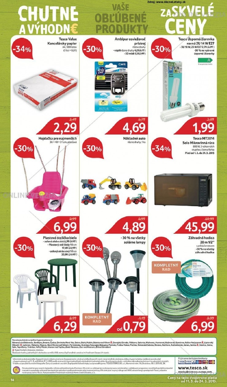 let�k Tesco aktu�lny let�k strana 14
