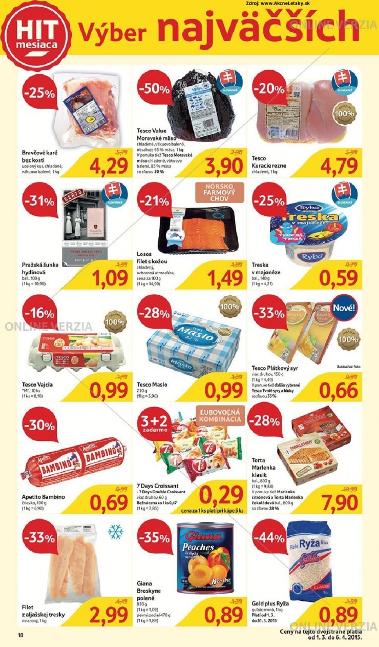 let�k Tesco let�k - chutne a v�hodne strana 10