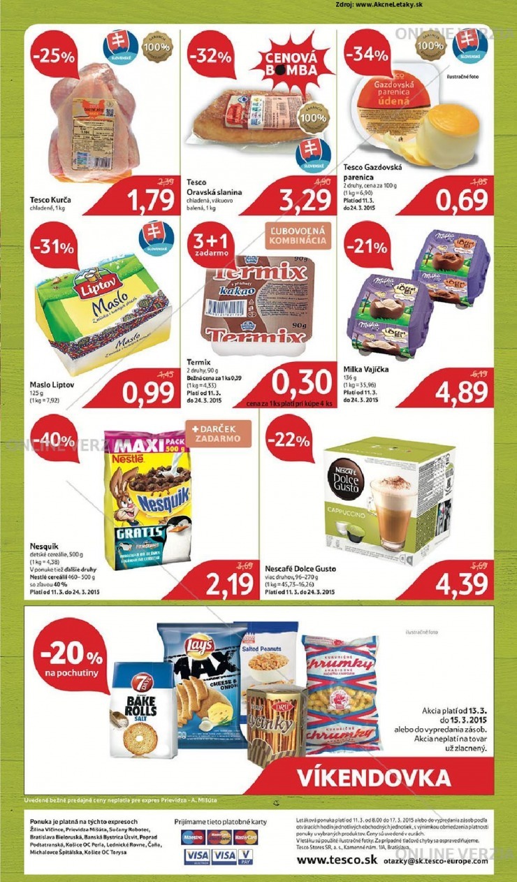 let�k �peci�lna ponuka Tesco strana 3