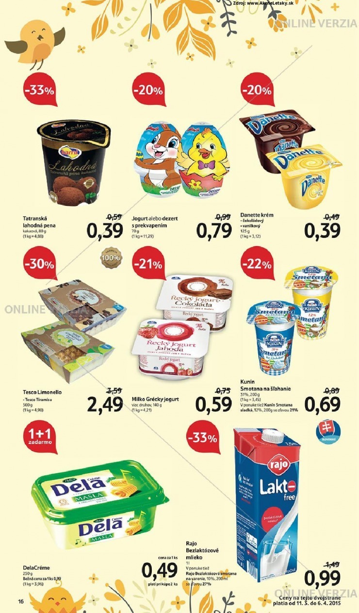 let�k Tesco let�k - Delik�tna chu� jari strana 16