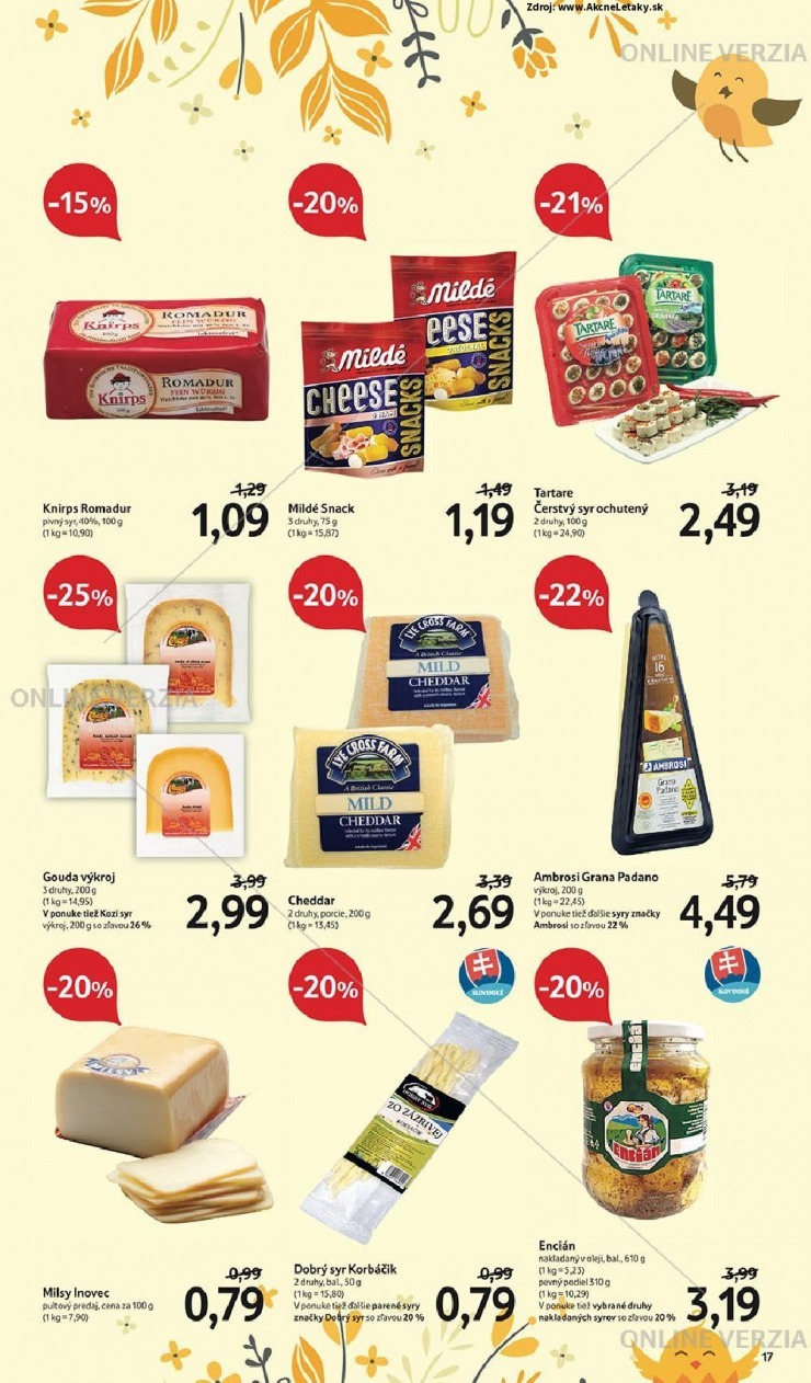 let�k Tesco let�k - Delik�tna chu� jari strana 17