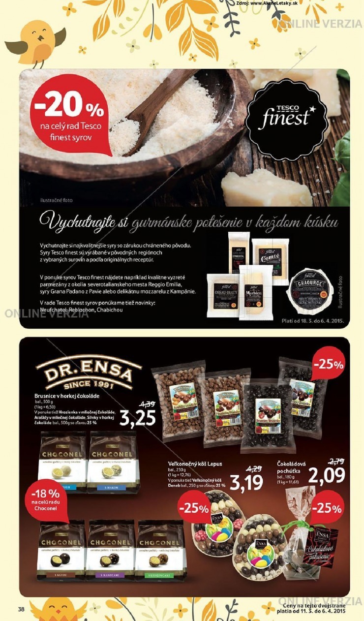 let�k Tesco let�k - Delik�tna chu� jari strana 38