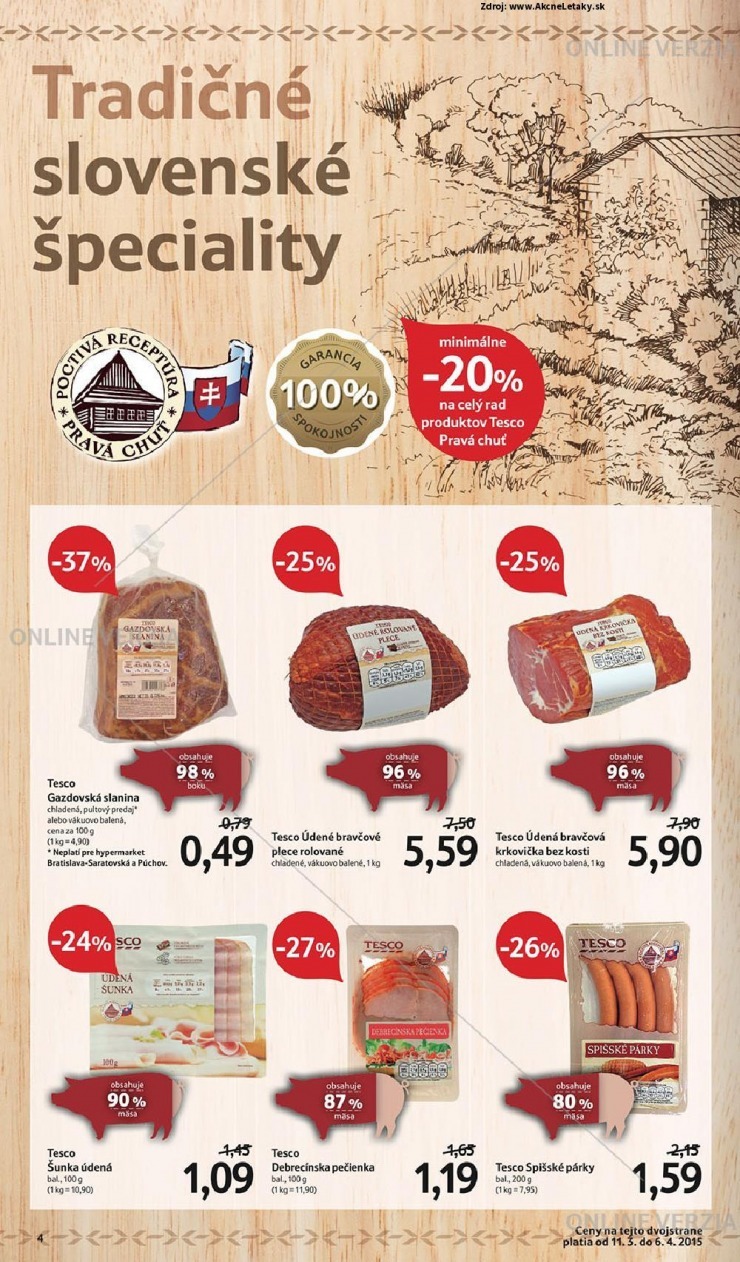 let�k ak�n� ponuka Tesco strana 4