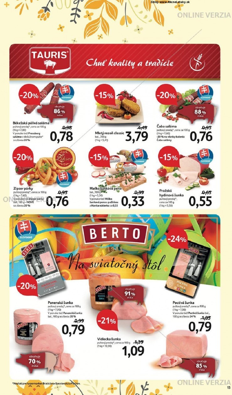 let�k ak�n� ponuka Tesco strana 15