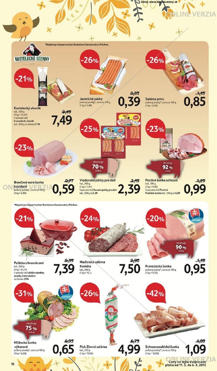 let�k ak�n� ponuka Tesco strana 16