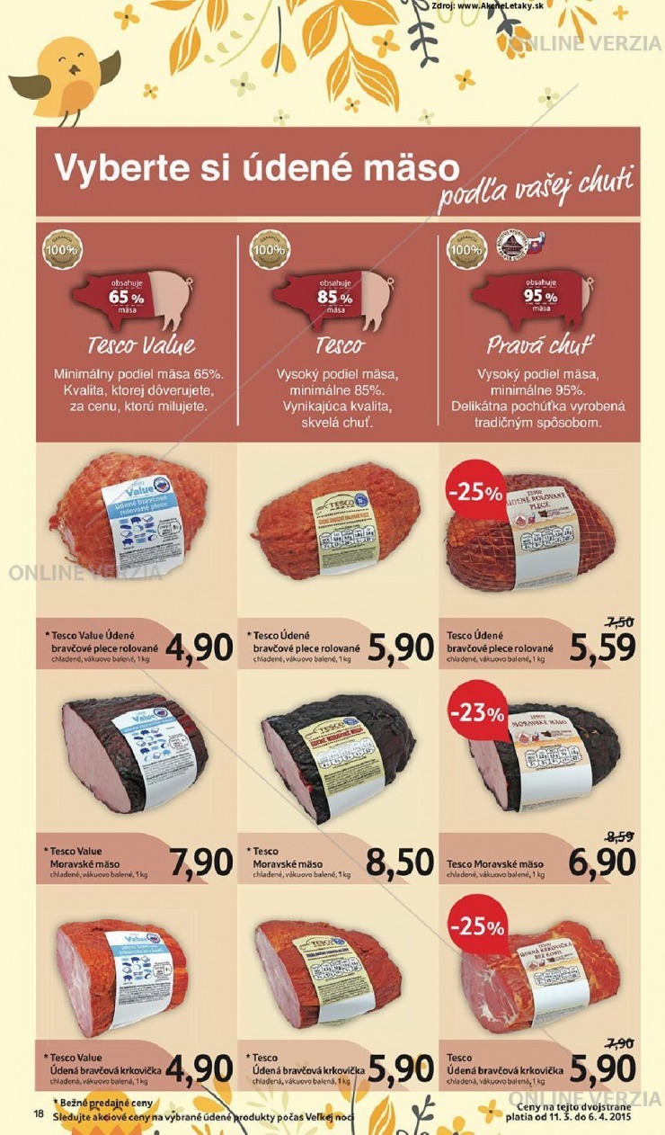 let�k ak�n� ponuka Tesco strana 18