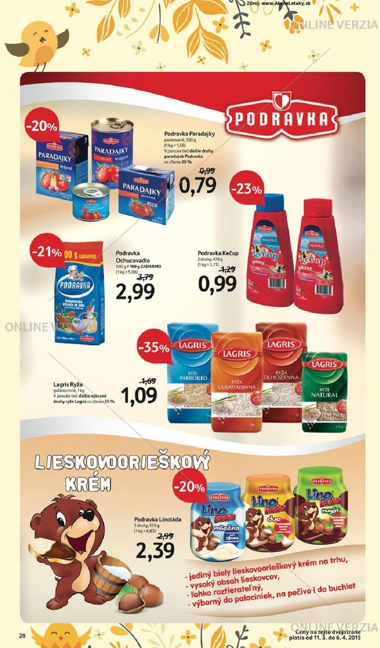 let�k ak�n� ponuka Tesco strana 28