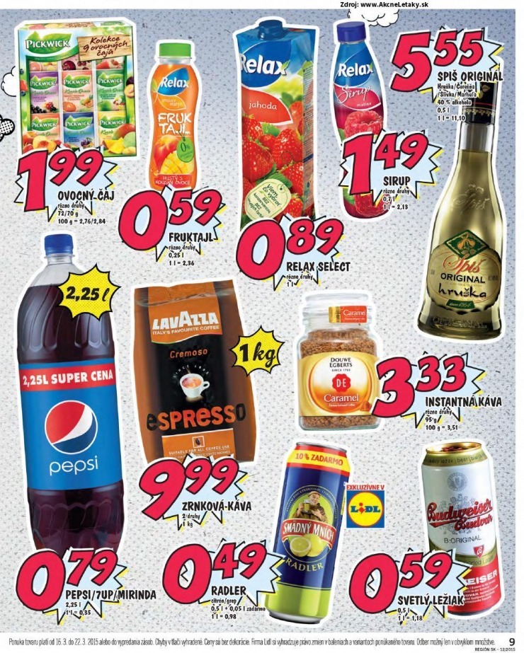 let�k mimoriadn� let�k Lidl strana 9