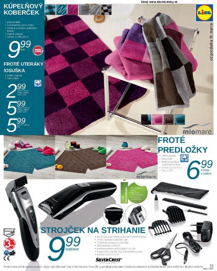 let�k mimoriadn� let�k Lidl strana 23