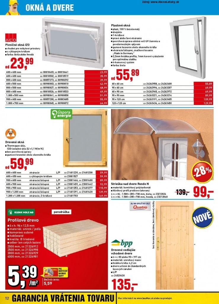 let�k akciov� bauMax let�k strana 12