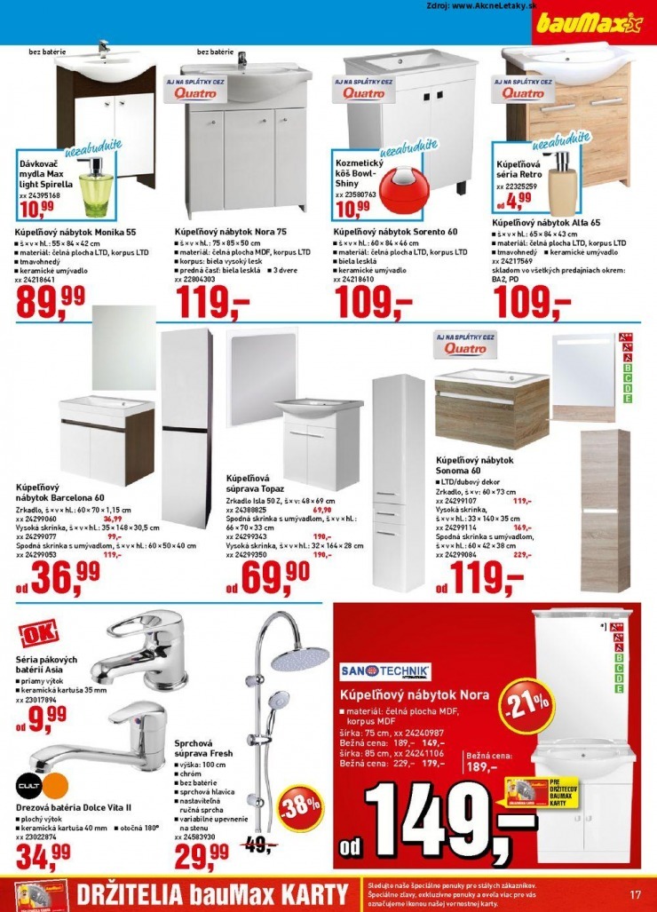 let�k akciov� bauMax let�k strana 17