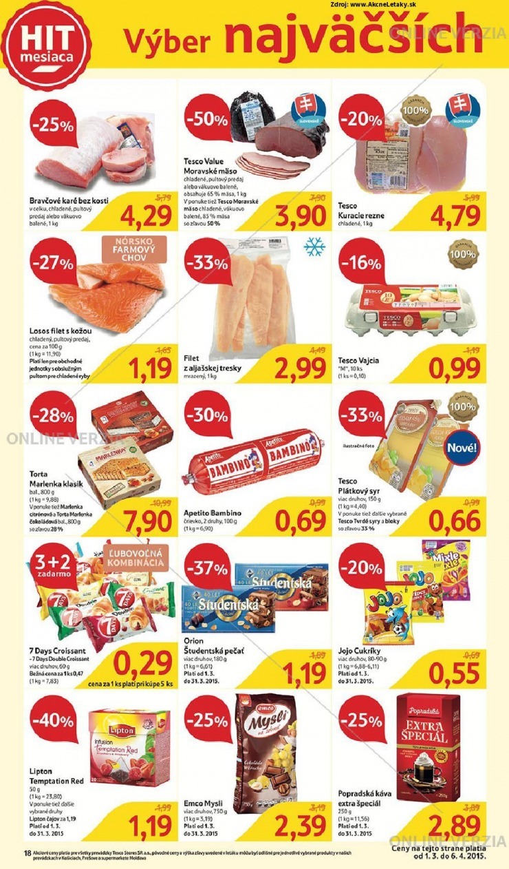 let�k mimoriadn� let�k Tesco strana 18