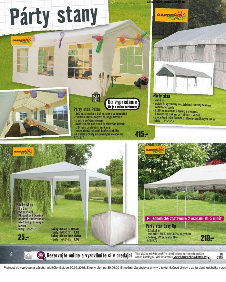let�k HORNBACH let�k - Vo�n� �as na z�hrade strana 8