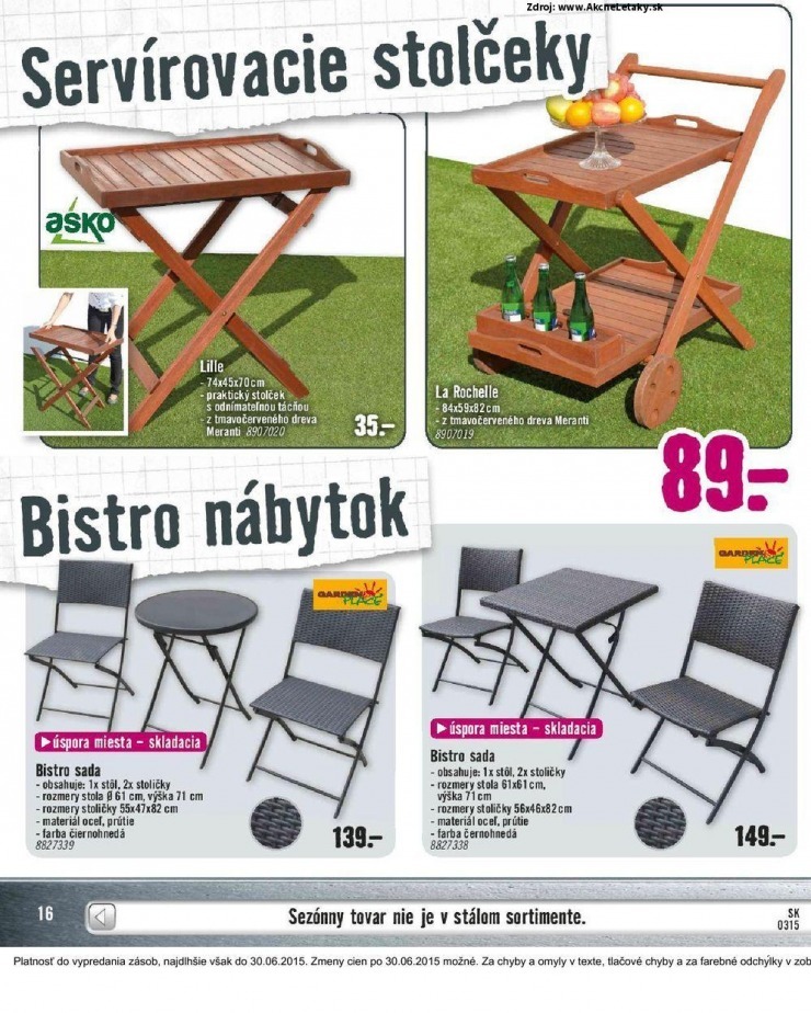 let�k HORNBACH let�k - Vo�n� �as na z�hrade strana 16