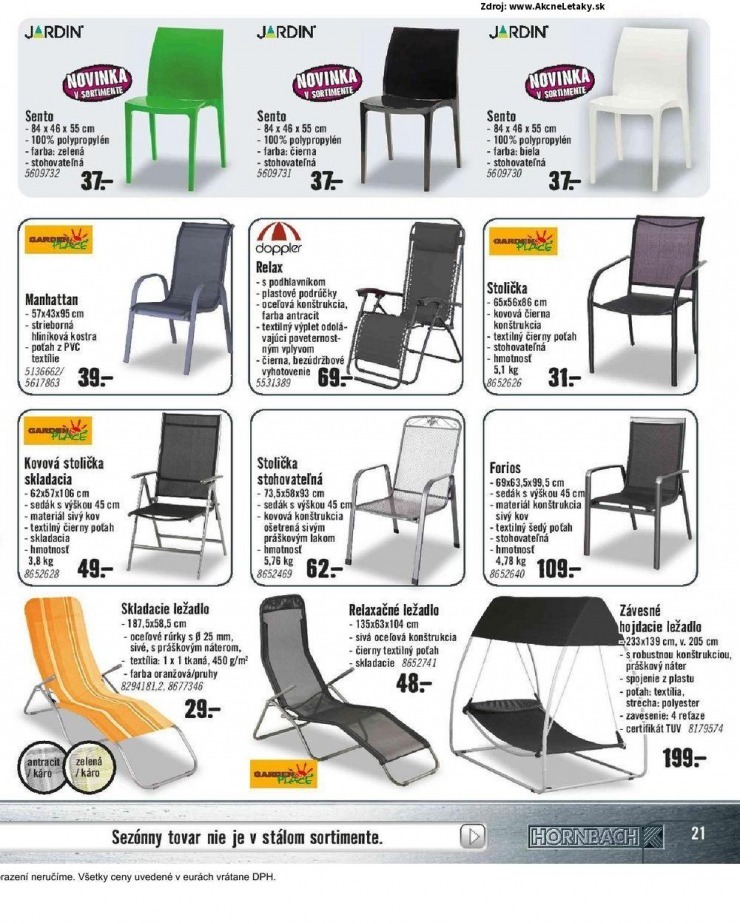 let�k HORNBACH let�k - Vo�n� �as na z�hrade strana 21