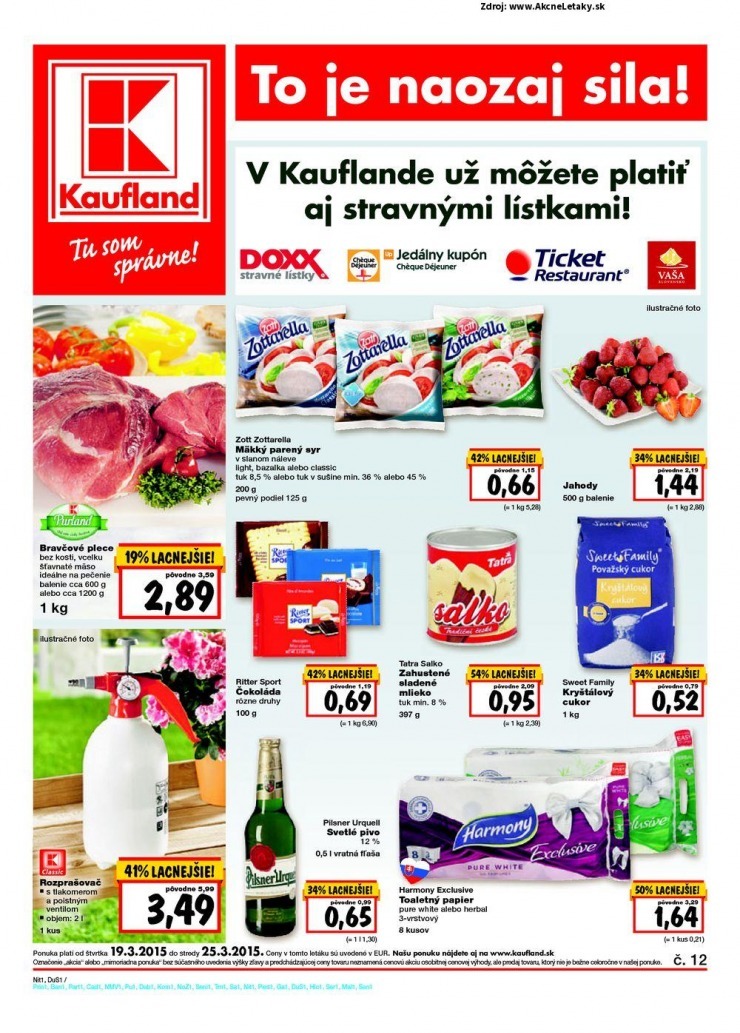 let�k �peci�lny let�k Kaufland strana 1