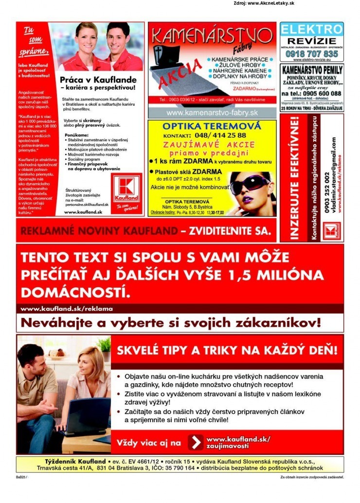 let�k Kaufland ak�n� let�k - Bansk� Bystrica strana 25