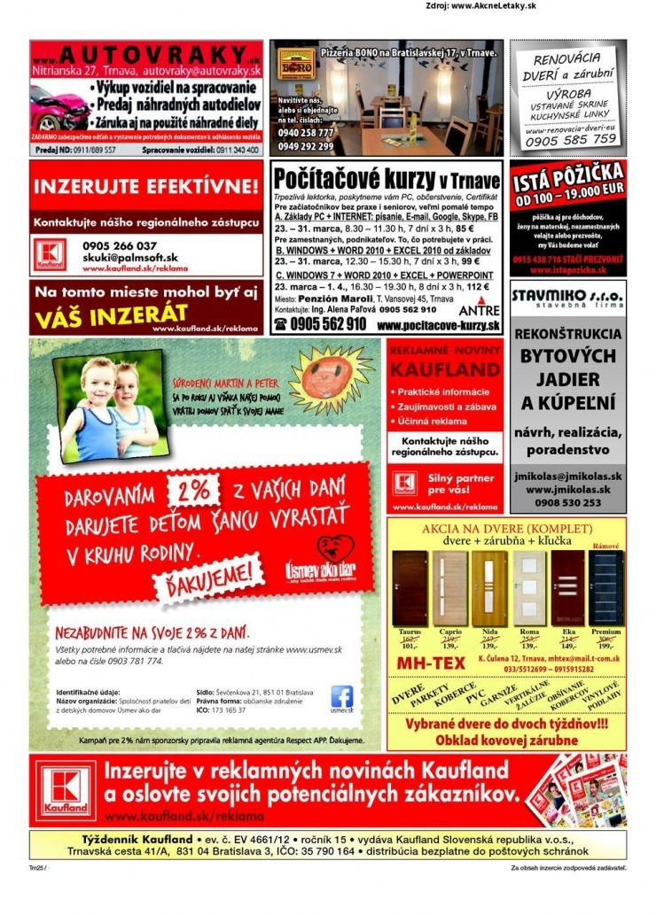 let�k Kaufland exkluz�vny let�k - Trnava strana 25