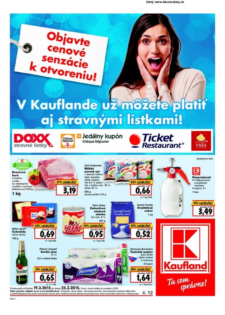 let�k mimoriadn� Kaufland let�k strana 1
