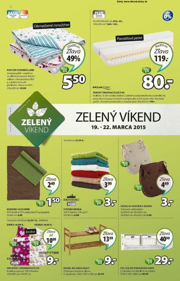 let�k akciov� ponuka Jysk strana 2